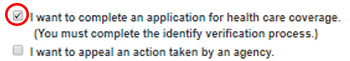checkbox at top of Create an Account page checkbox at top of Create an Account page